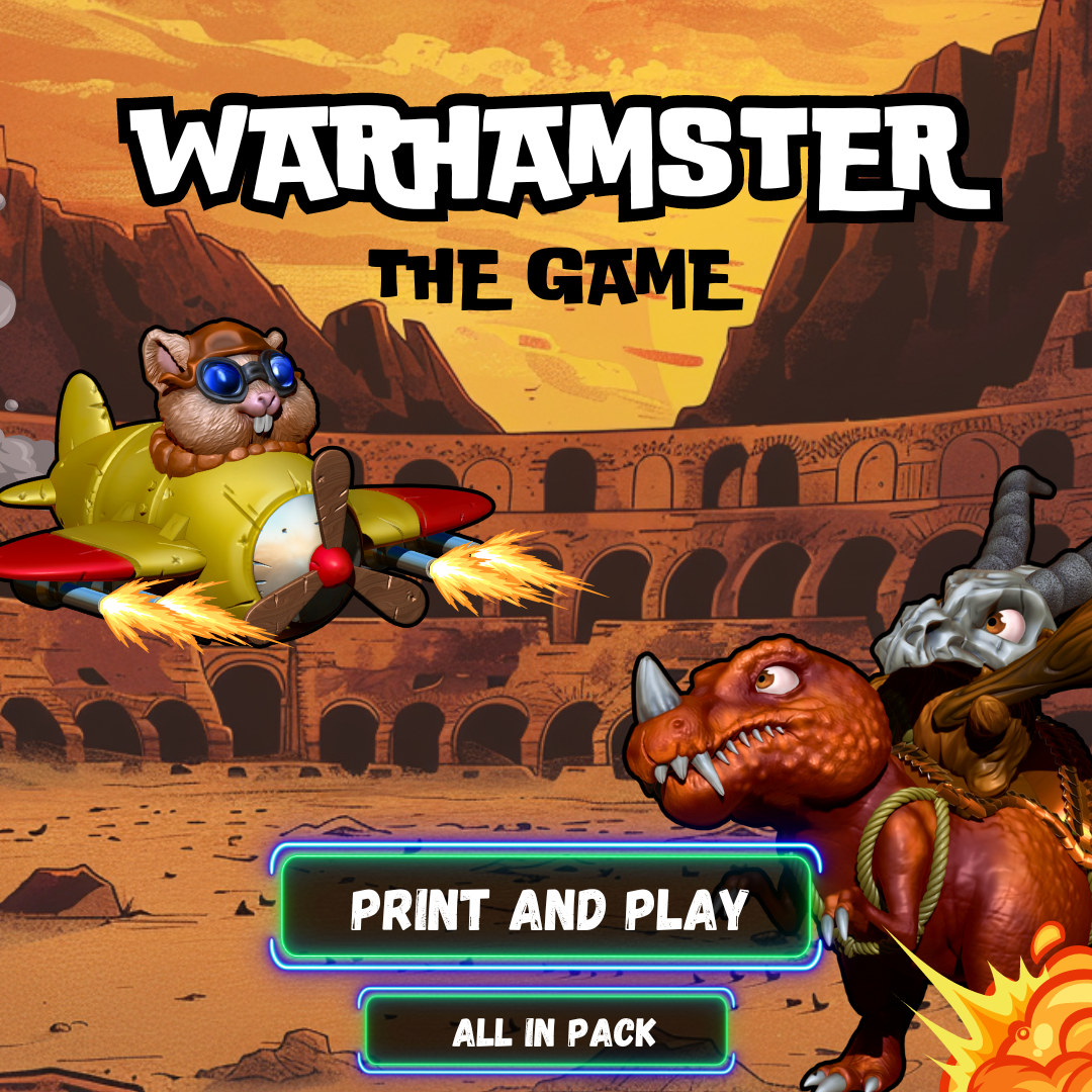 WARHAMSTER THE GAME - ALL IN PACK